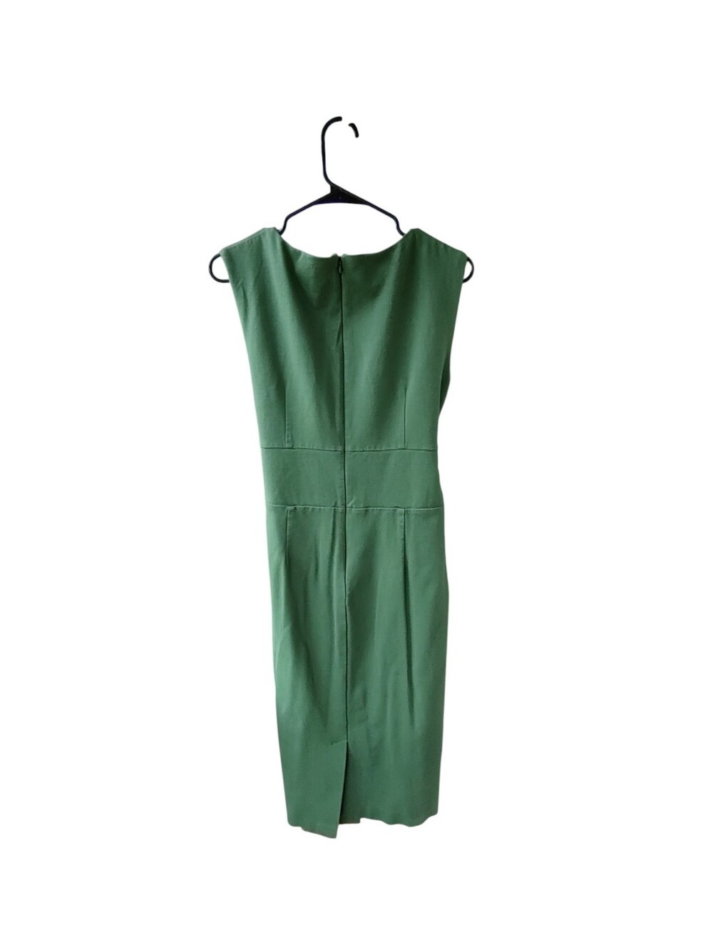 Boden Green Sleeveless Tie-Waist Midi Dress - Picture 4 of 4